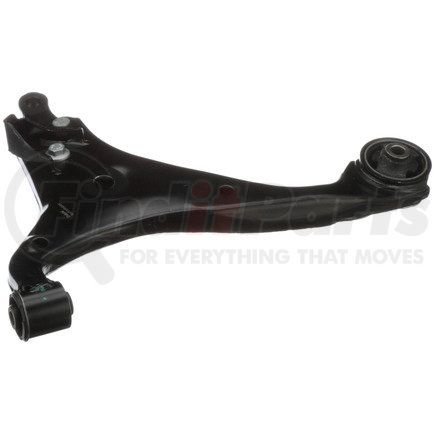 Delphi TC8289 Suspension Control Arm - Front, LH, Lower, Non-Adjustable, with Bushing, Stamped, Steel