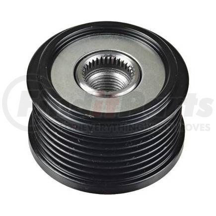J&N 207-24006 Pulley 7-Grooves, Clutch, 0.67" / 17mm ID, 2.54" / 64.4mm OD