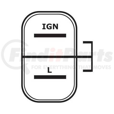 J&N 230-48167 Regulator, Electronic 12V, A-Circuit