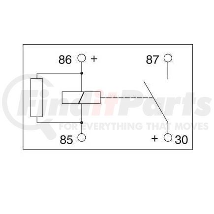 J&N 240-01034 4 Term Mini Relay