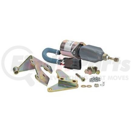 J&N 240-22028 Shut Down Solenoid, 12V, Continuous