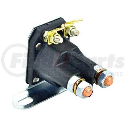 J&N 240-22273 12V Solenoid, 4 Terminals, Continuous Duty