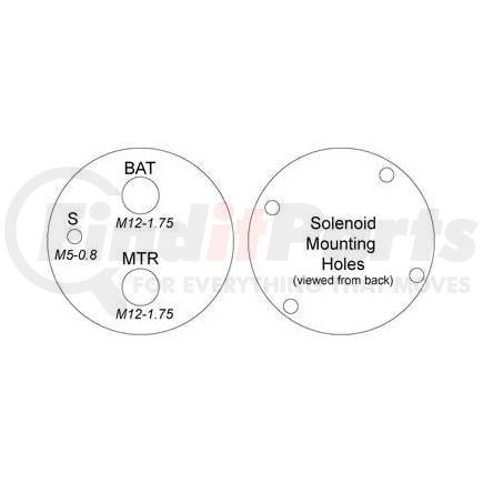 J&N 245-44033 Hitachi 12V Solenoid