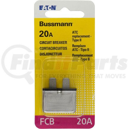 Bussmann Fuses BPFCB20 Circuit Breaker