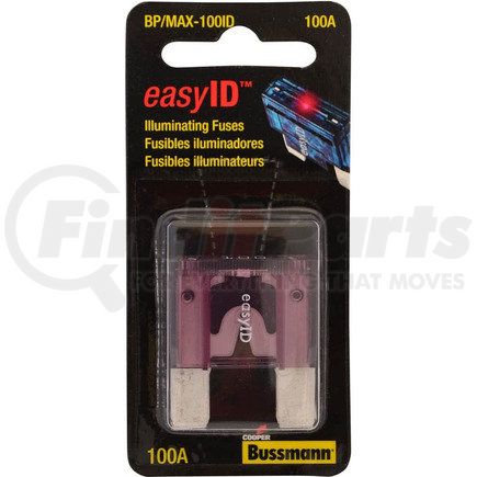Bussmann Fuses BPMAX100ID easyIDTM MAXI-FUSE -