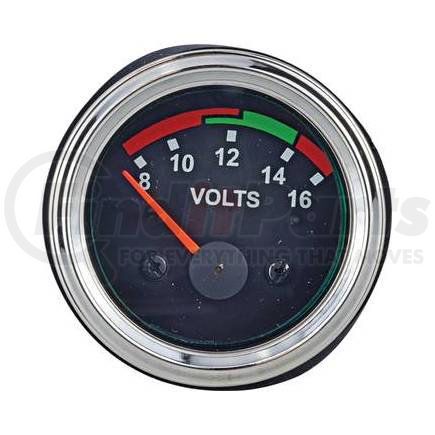 J&N 640-01001 Voltmeter Electric, 8-16V, 12V
