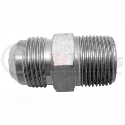 MID-STATE HYDRAULICS 10/12/2404 Straight Adapter, Male, 37° SAE Flare To Male NPTF, Close, 7/8-14 x 3/4 Thread