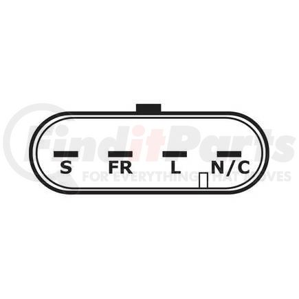 J&N 400-12168 Alternator 12V, 125A, Delco AD237, New