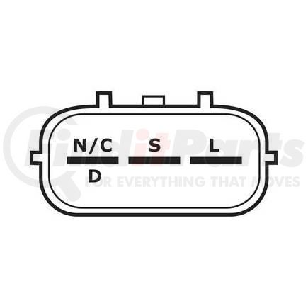 J&N 400-48053 Alternator 12V, 90A, New