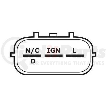 J&N 400-52086 Alternator 12V, 70A, New