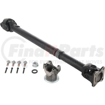 Dana 10018230 Drive Shaft Assy Kit 1310 Series; Wrangler JK Dana 30/44 Front; w/T-Case Yoke