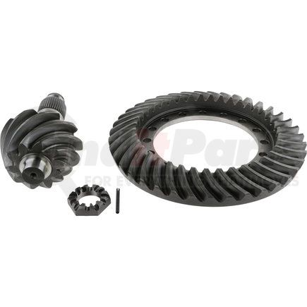 Dana 25-513381 Differential Gear Set - 15.4 Gear Size, 10 Pinion Teeth, Hypoid Gear Type