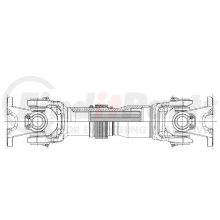 Dana 250SC55010C DRIVE SHAFT