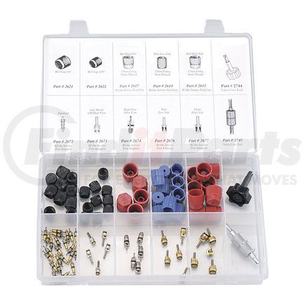FJC, Inc. 2663 CAP & VALVE CORE ASST