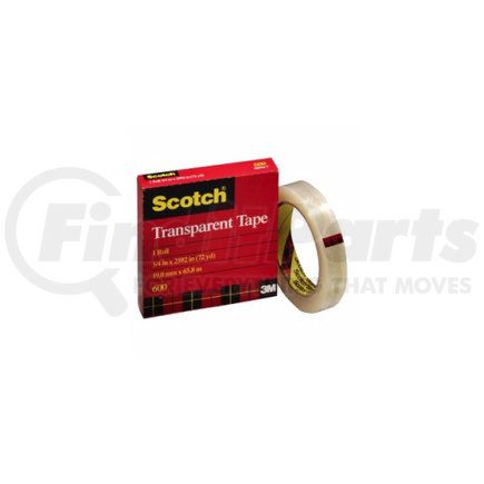 3M 06943 SCOTCH TRANSPARENT TAPE 6