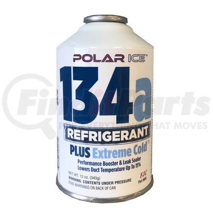 FJC, Inc. 685 Polar Ice™ 134a Refrigerant - PLUS Extreme Cold™ Performance Booster & Leak Sealer,12 Oz.
