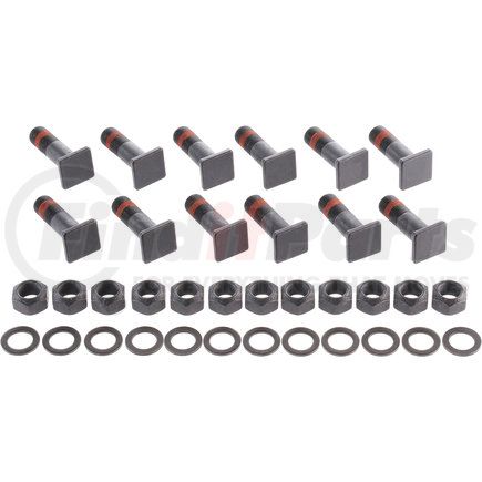 Dana 360KY100-X Differential Ring and Pinion Bolt Set - with Bolt, Nut and Washer