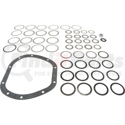 Dana 706377X Differential Carrier Shim Kit - with Gasket, Washer and Pinion Gear Nut