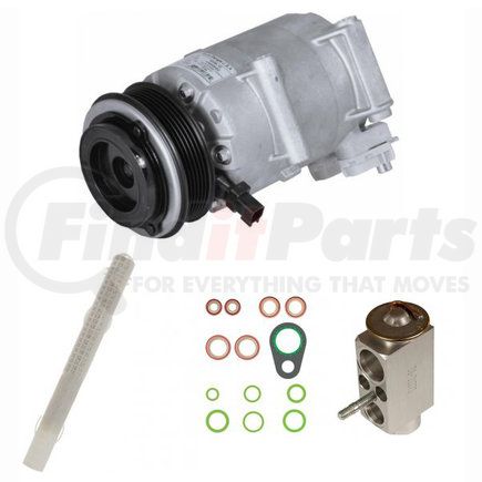 Global Parts Distributors 9631299 A/C Compressor and Component Kit
