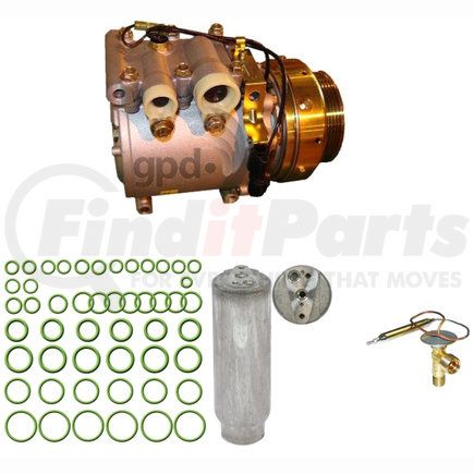 Global Parts Distributors 9645293 gpd Compressor Kit 9645293