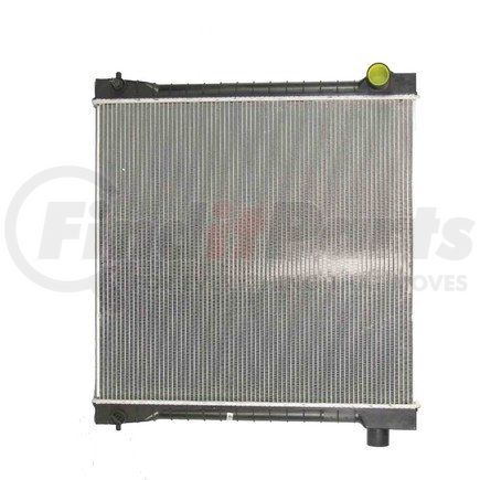 Reach Cooling 42-10054 Radiator - 2 -Row, Down Flow, Aluminum Core,  Plastic Tank