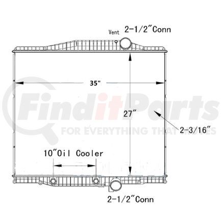 Reach Cooling 42-10398 MACK-VOLVO