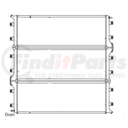 Reach Cooling 42-10582 INTERNATIONAL PROS 2010-2015