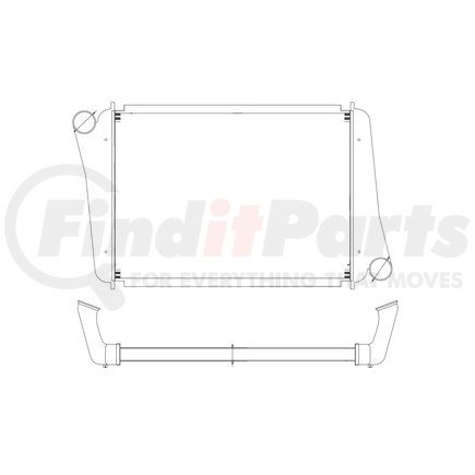 Reach Cooling 61-1017 Charge Air Cooler