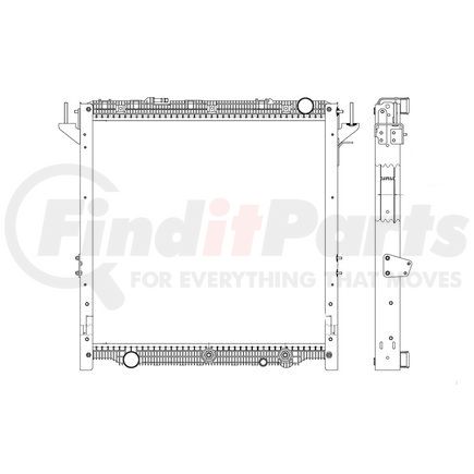 Reach Cooling 42-10743 Radiator