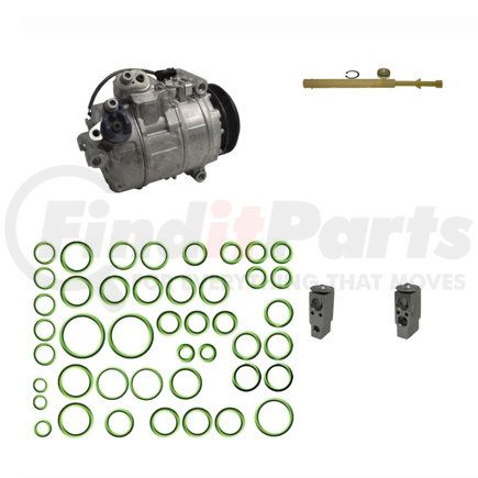 Global Parts Distributors 9641973 A/C Compressor and Component Kit