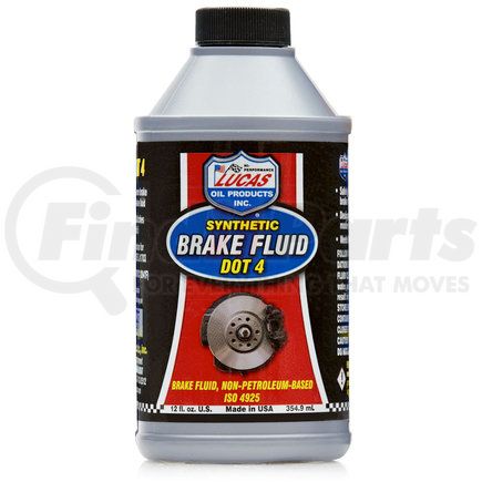 LUCAS OIL 10827 - lucas dot 4 brake fluid | lucas dot 4 brake fluid | brake fluid