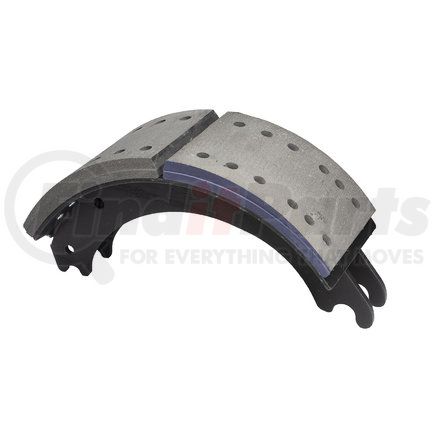 Haldex GF4715QR Drum Brake Shoe and Lining Assembly - Rear, Relined, 1 Brake Shoe, without Hardware, for use with Meritor "Q" Plus Applications