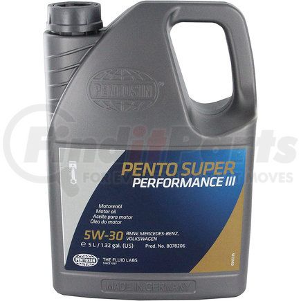 Pentosin 8078206 Engine Oil for ACCESSORIES