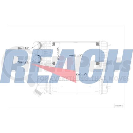 Reach Cooling 61-1324 Charge Air Cooler