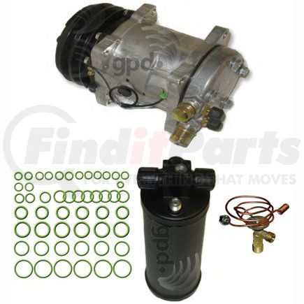 Global Parts Distributors 9624548 A/C Compressor and Component Kit