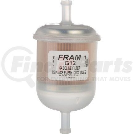 FRAM G12 In-Line Fuel Filter