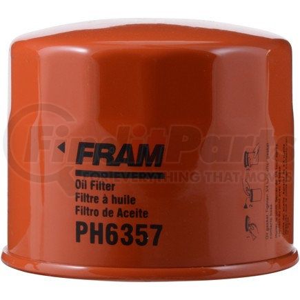 FRAM PH6357 Spin-on Combination By-Pass Oil Filter