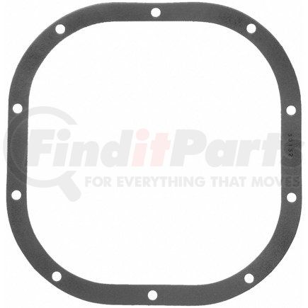 Fel-Pro RDS 30132 Axle Housing Cover Gasket Rectangular Shaped 10 Bolt Hole Gasket