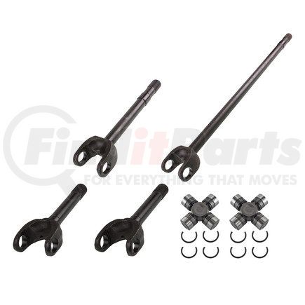 TEN FACTORY MG22160 - performance complete front axle kit | performance complete front axle kit