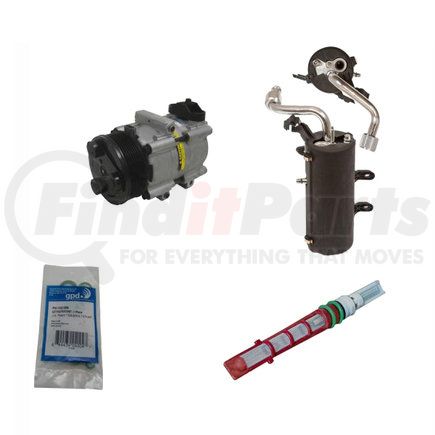 Global Parts Distributors 9631962PB A/C Compressor Kit, for 00-01 / 04-05 Ford Excursion