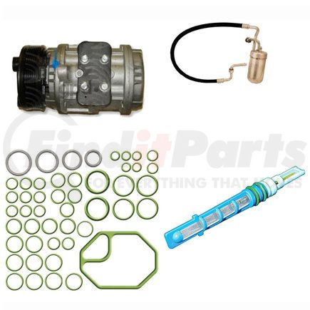Global Parts Distributors 9634063 A/C Compressor and Component Kit