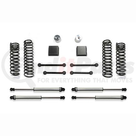 Fabtech K4193DL Sport II Lift System; 3 in. w/2.25DLSS Shocks;