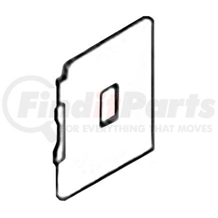 Freightliner 18-59664-000 Door Panel Insulation - Aluminized Steel Polyester, 1 in. THK