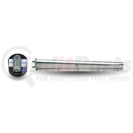TRUX TU-9259 Mudflap Hanger, Stainless Steel, 33", 2 1/2" Bolt Spacing
