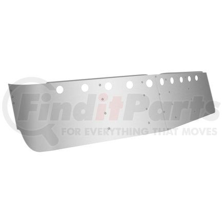 TRUX TSUN-F5 Sunvisor, 16", Condo, with 10 x 2" Light Holes, for 1991+ Freightliner
