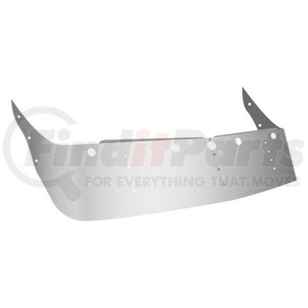 TRUX TSUN-F18 Sunvisor, 16" Mid Roof, with 5 x 2" Light Holes, for 2005+ Freightliner Columbia/Century Class