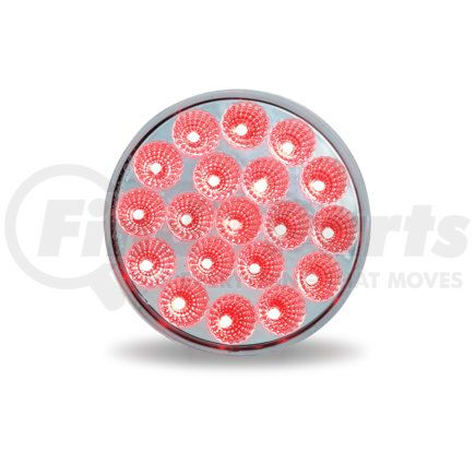 TRUX TLED-4XRPINK Dual Revolution, 4", Red/Pink, LED