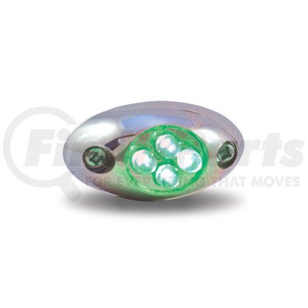 TRUX TB-C4G Courtesy Light, Auxiliary, LED, Green (4 Diodes)