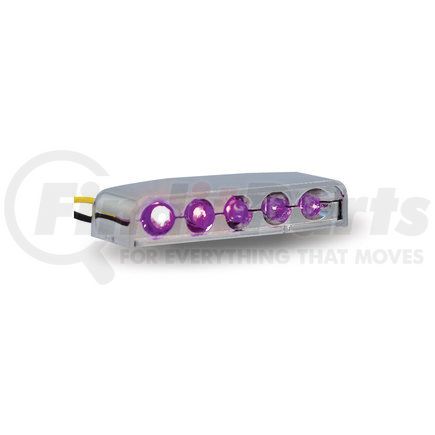 TRUX TB-C5P Auxiliary Light, LED, Purple (5 Diodes)
