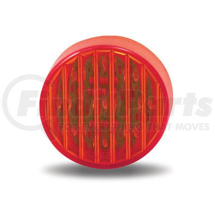 TRUX TLED-2HR Marker Light, 2 1/2" Round, Red, LED (13 Diodes)